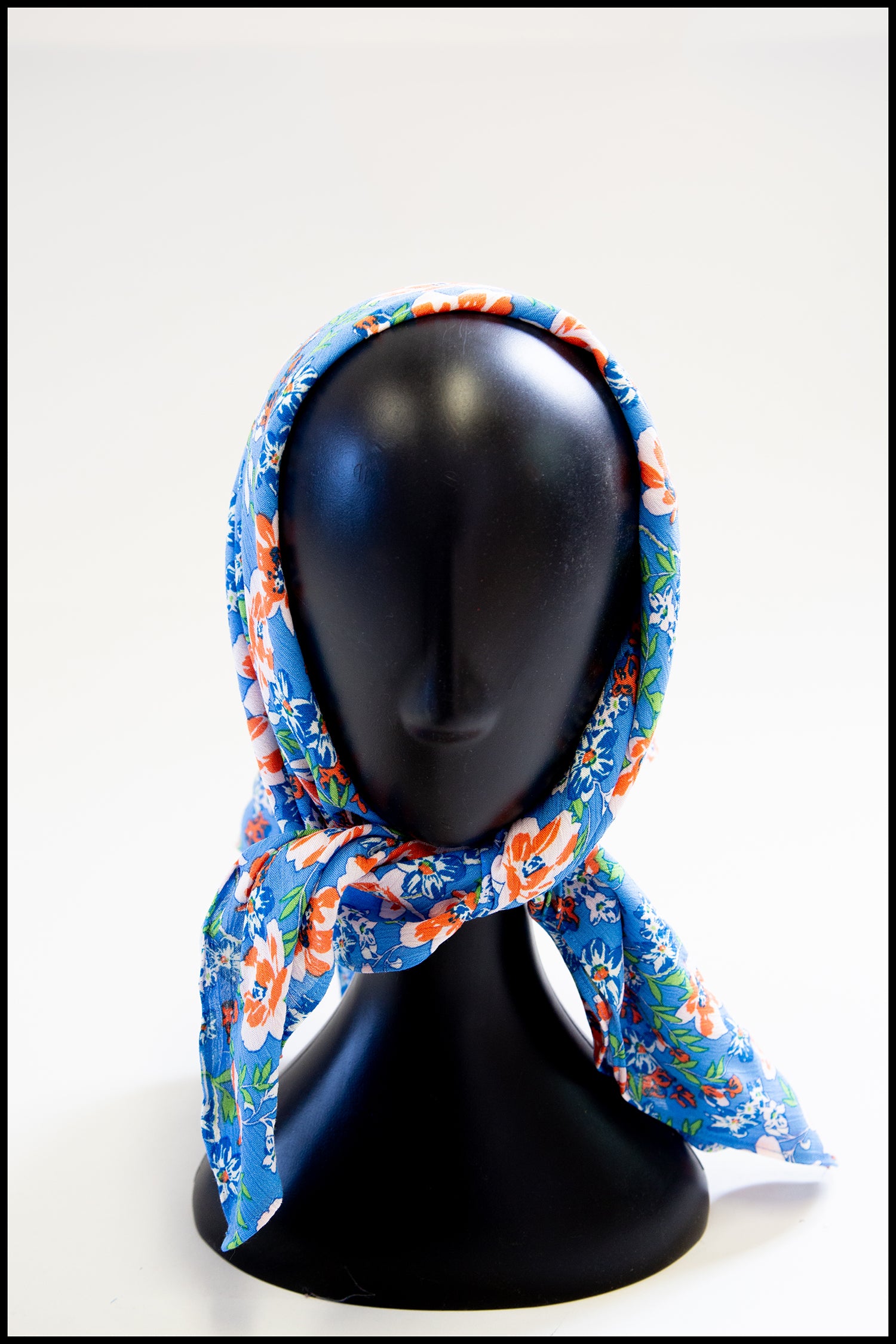 Blue Belle Floral Scarf