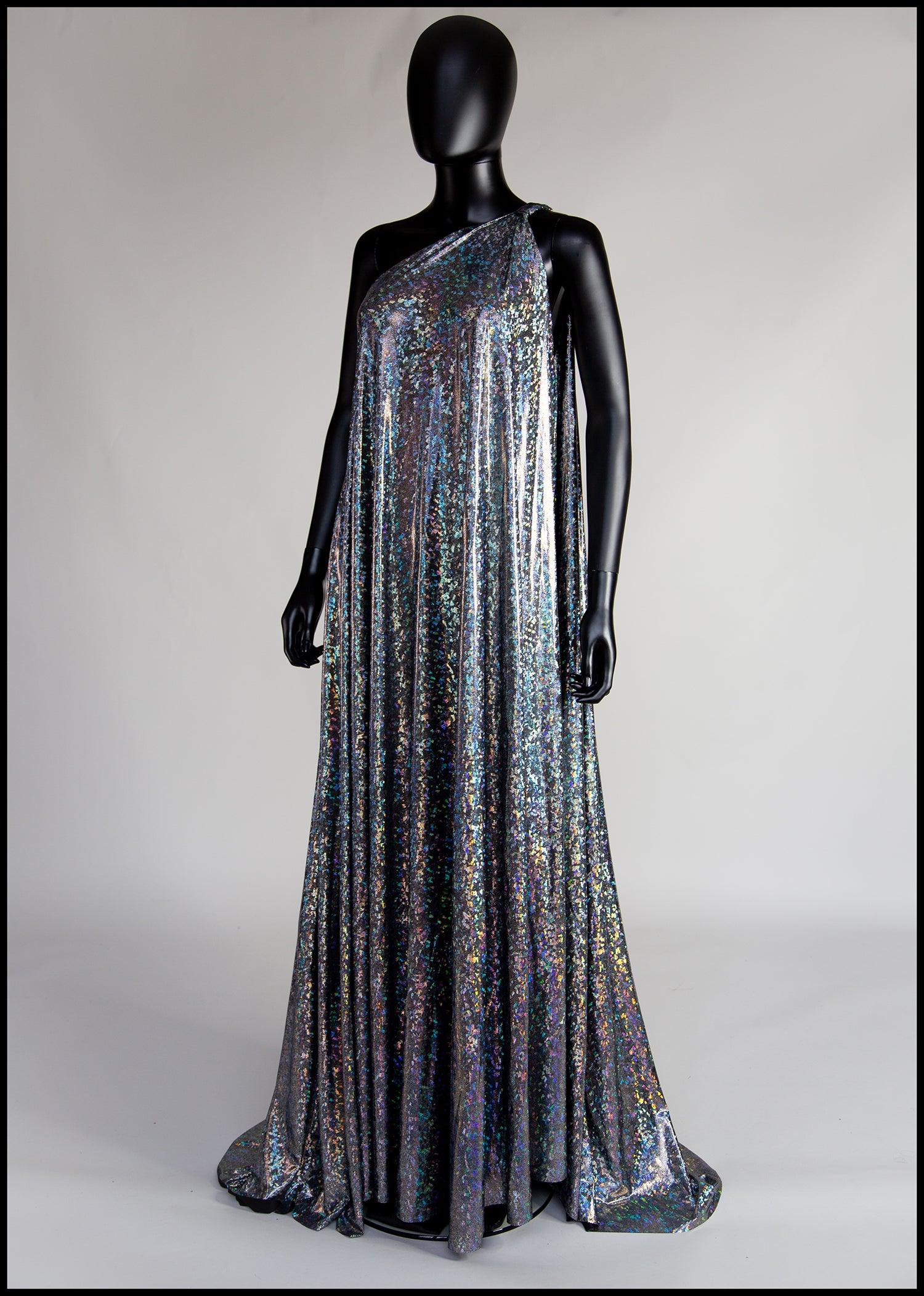 alexandra king asymmetric gown