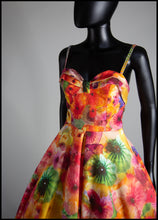 The Showgirl - Printed Wool Felt Dress - Liz Clay Collaboration