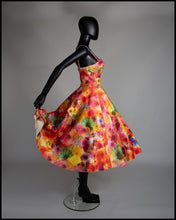 The Showgirl - Printed Wool Felt Dress - Liz Clay Collaboration