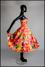 The Showgirl - Printed Wool Felt Dress - Liz Clay Collaboration