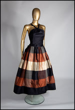 Autumn -  Silk Taffeta Ballgown Dress