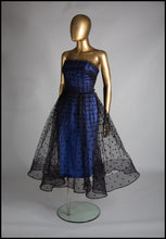 Black Magic - Star Tulle Cocktail Midi Dress