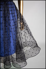 Black Magic - Star Tulle Cocktail Midi Dress