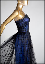 Black Magic - Star Tulle Cocktail Midi Dress