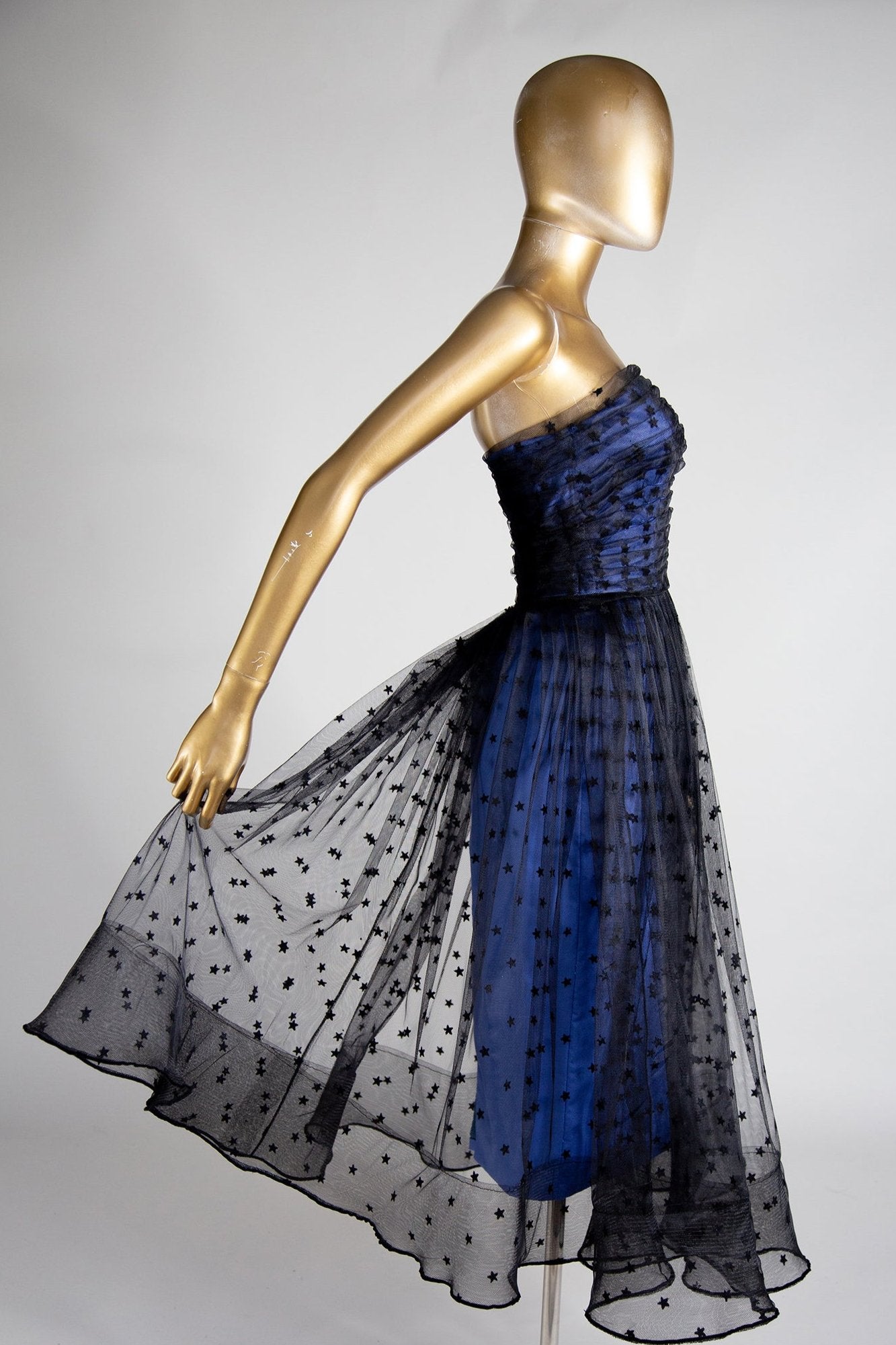 starry cocktail dress KIYONNA Women's Plus Size Starry Sequined Lace Cocktail Dress