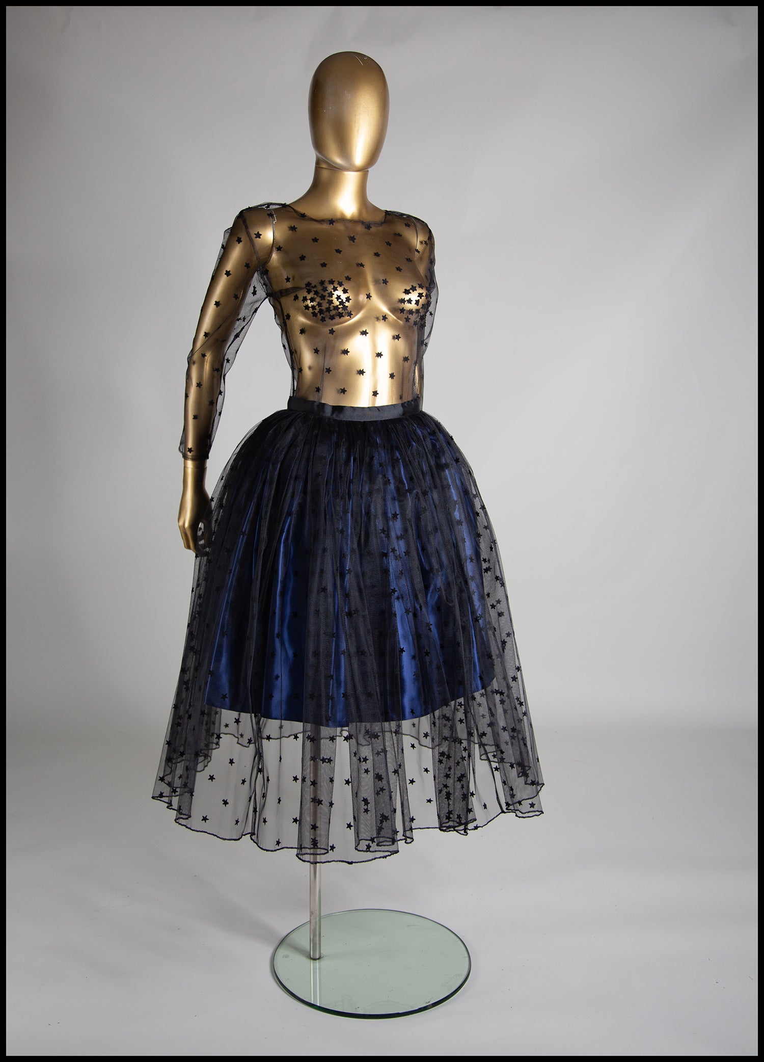 Black Magic - Star Tulle Skirt