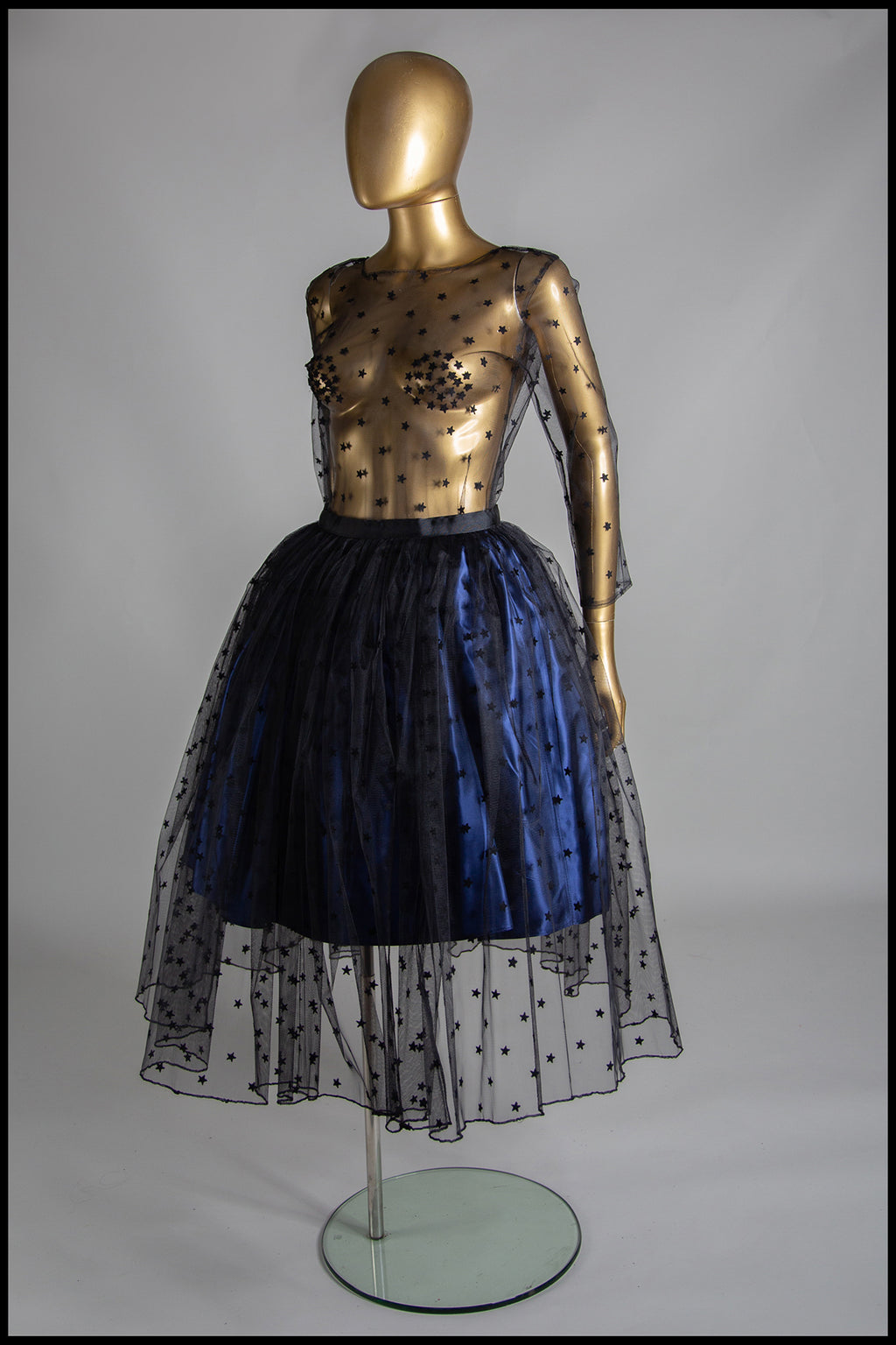 Black Magic - Star Tulle Skirt