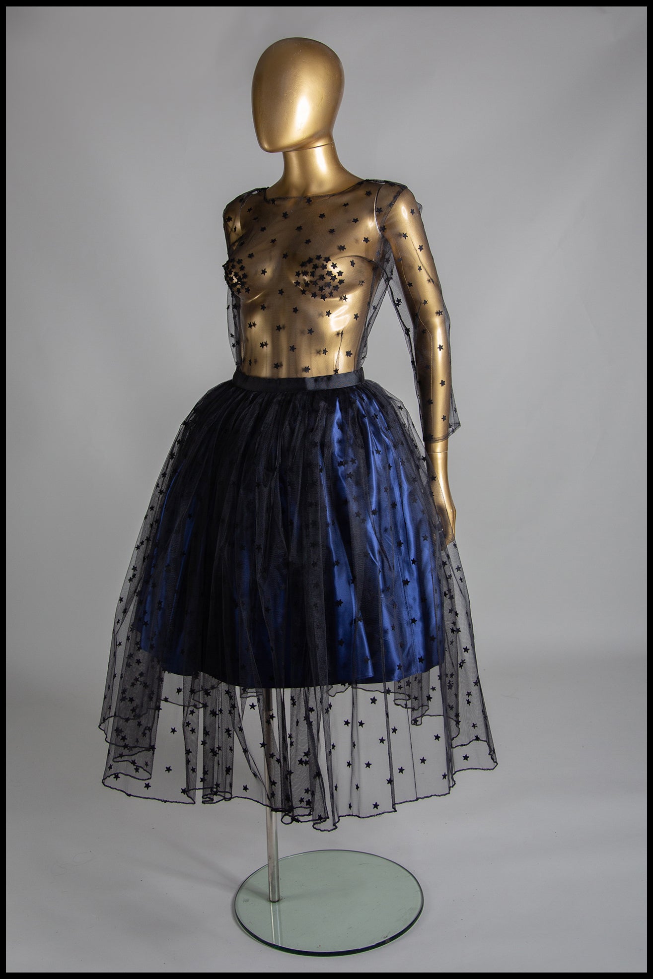 Black Magic - Star Tulle Skirt