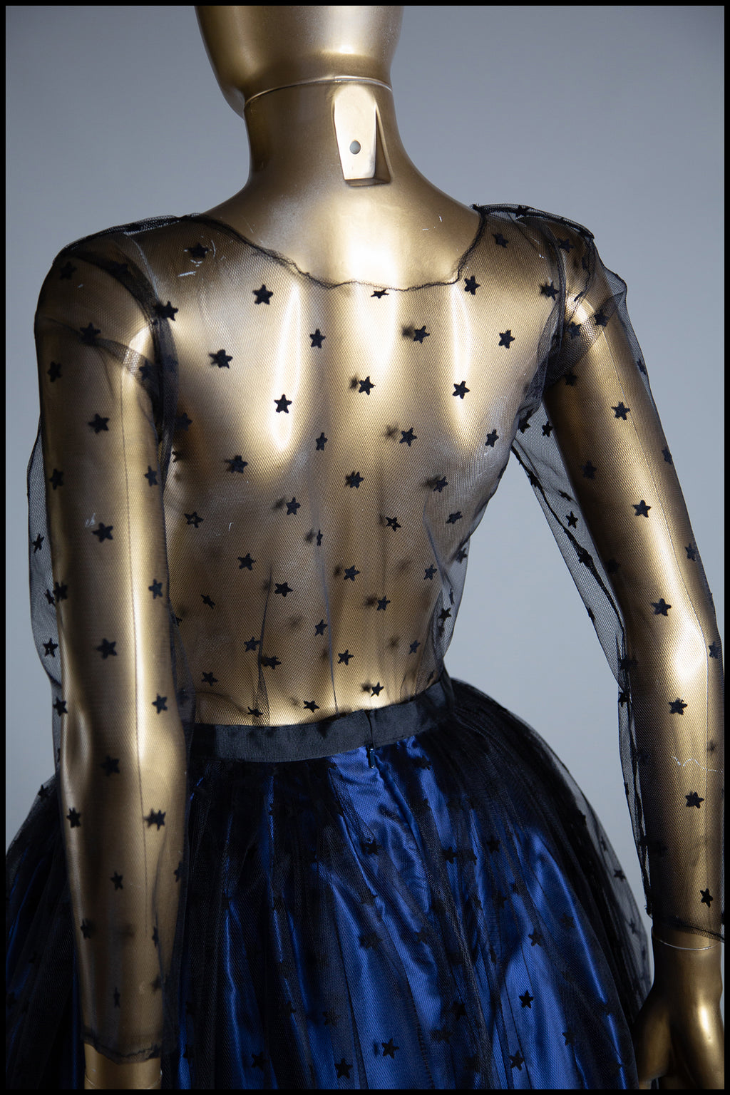 Black Magic - Star Tulle Top