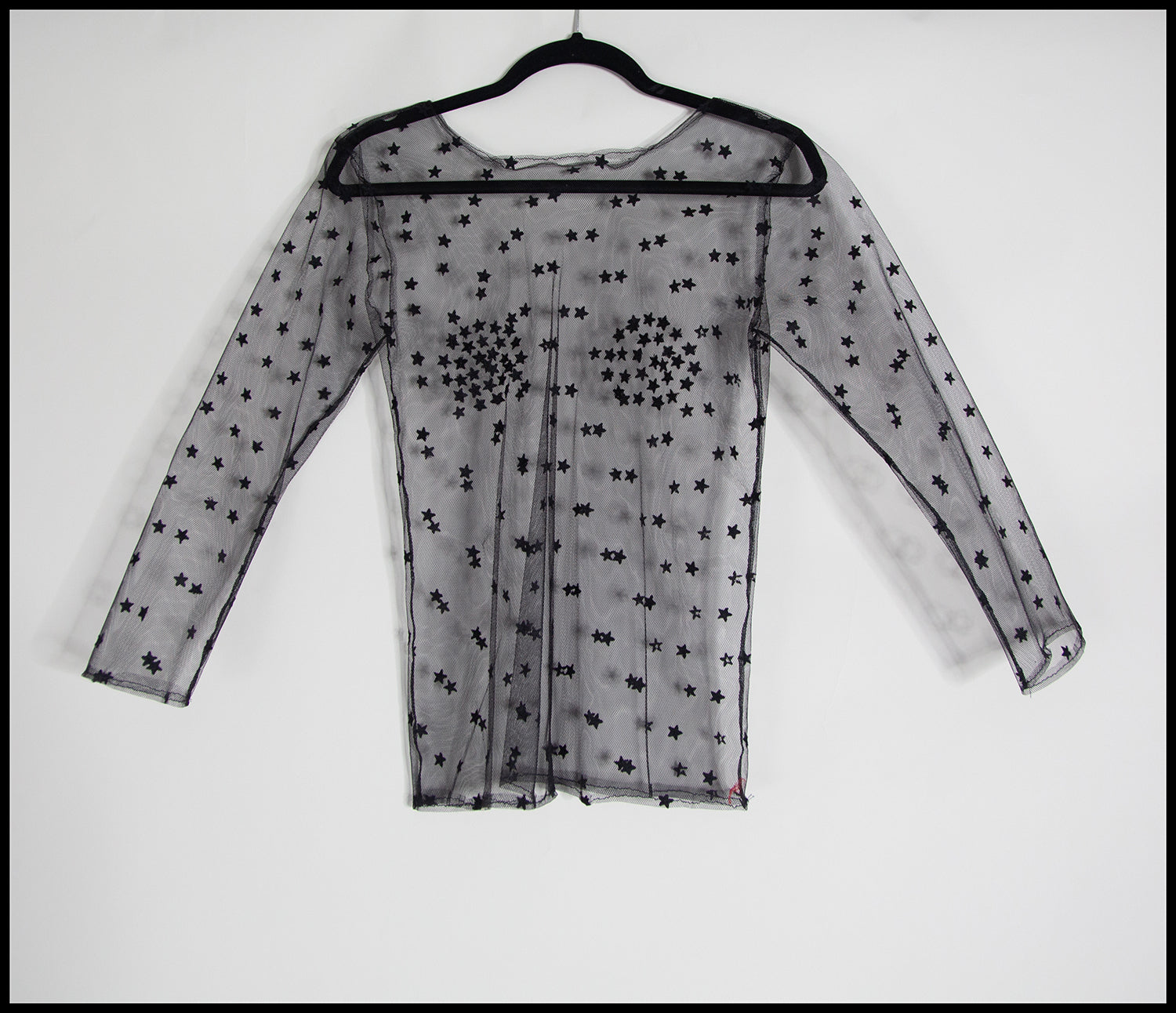 Black Magic - Star Tulle Top