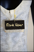 Vintage 1960s White Lace Trapeze Dress