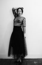 Black Magic - Tulle Star Maxi Dress