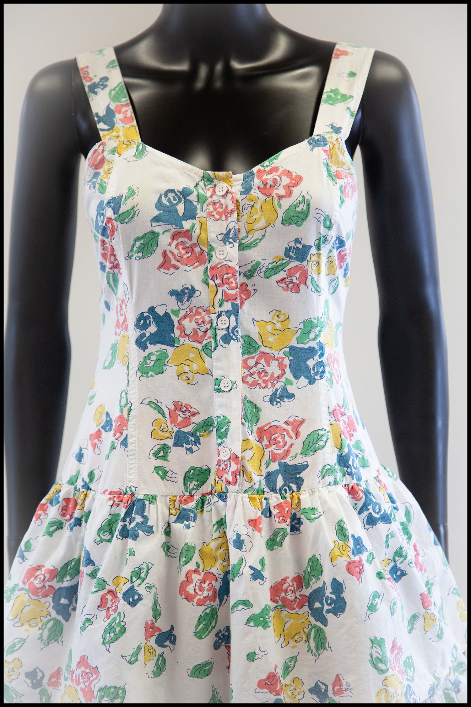 1980 retro dress Chic Vintage Dress 1980 True Vtg Dress 80S Mod Graphic Kleid 80Er Retro (40/42)