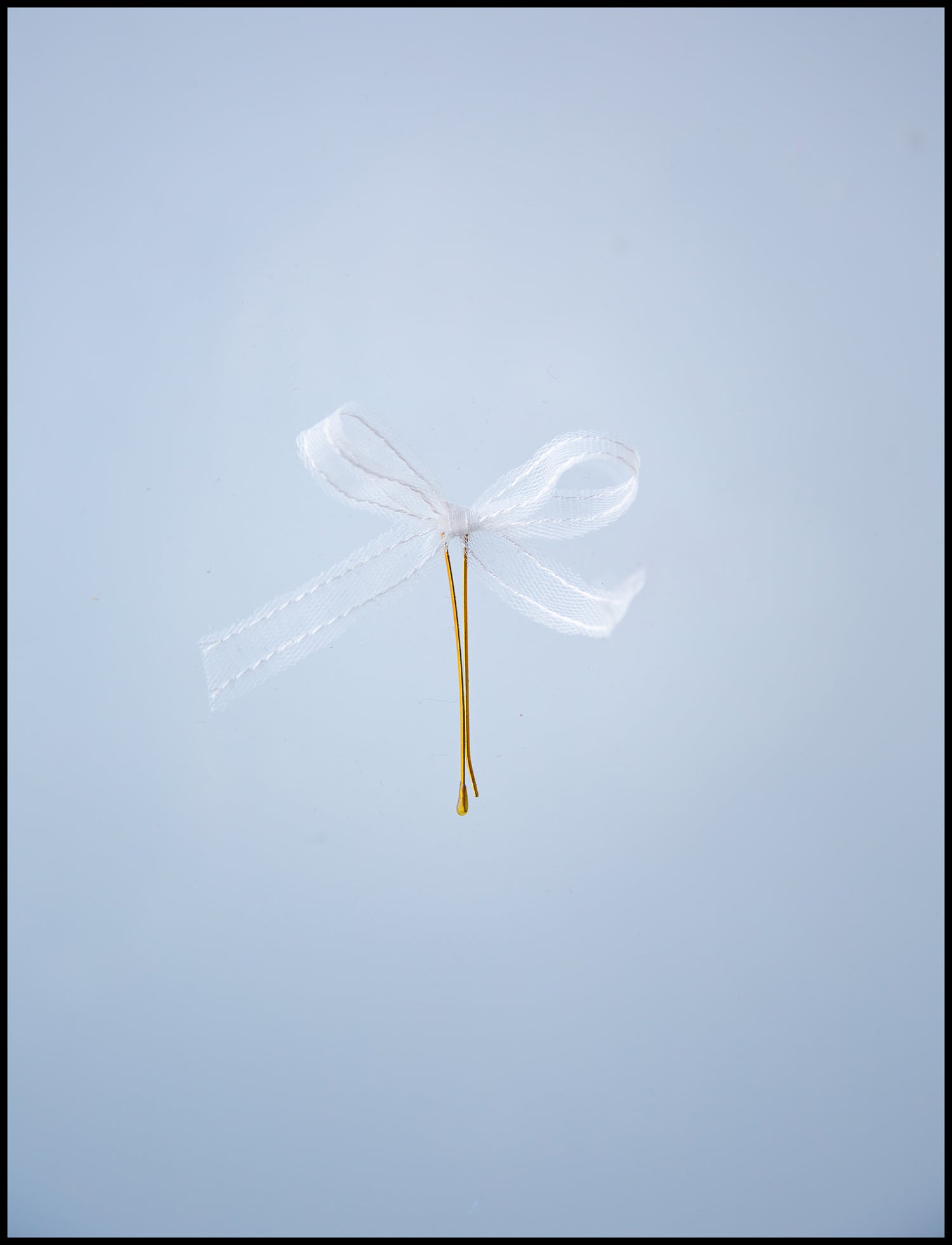 white tulle bow bobby pin alexandra king bridal hair