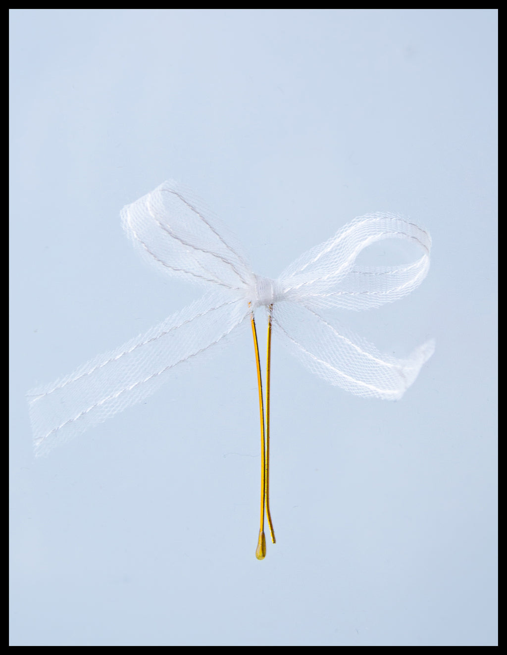 Tulle Bow Bobby Pins - Set of 3