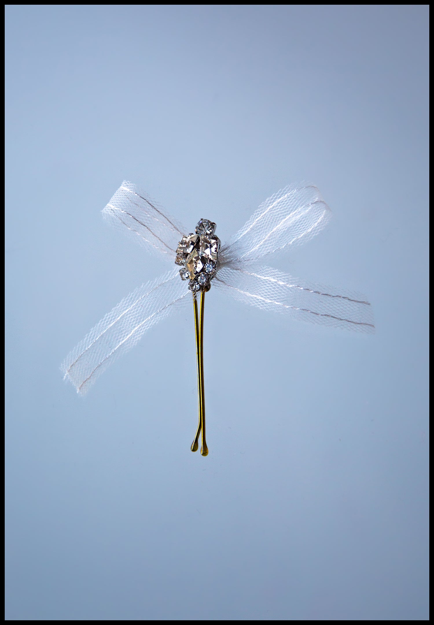 crystal bow bobby pin bridal hair Alexandra King
