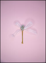 Crystal Tulle Bobby Pin