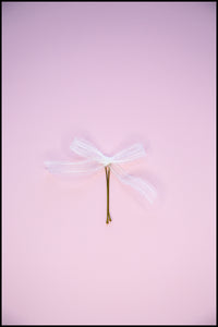 Tulle Bow Bobby Pins - Set of 3