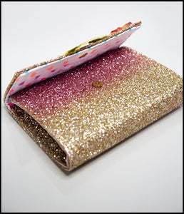 Pastel Glitter Clutch Bag (sample)