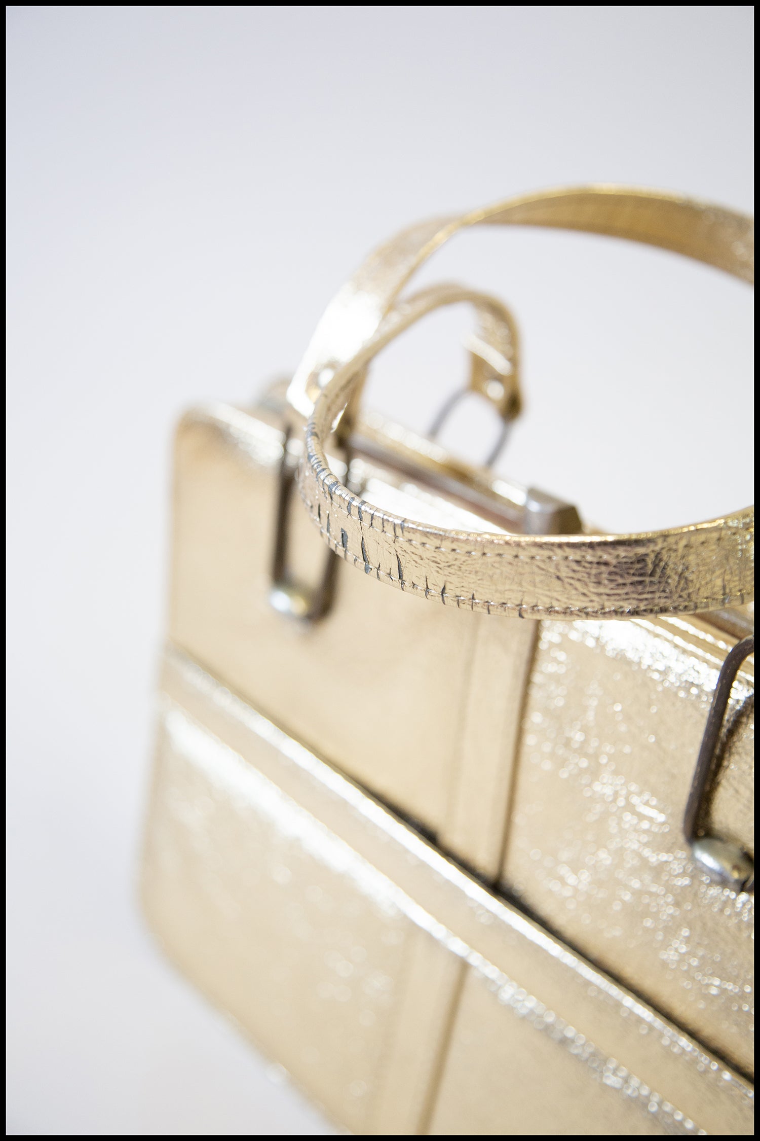 Vintage 1960s Gold Handbag