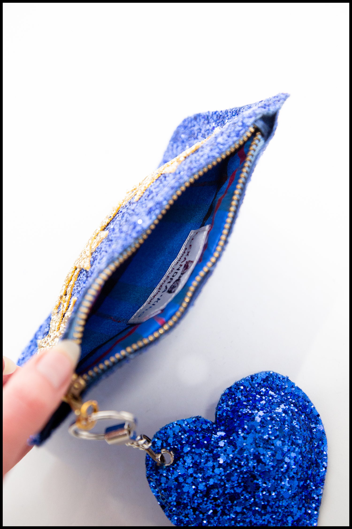 Purse - Blue Glitter Star Purse