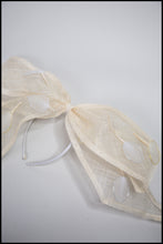 Hat - Large Sinamay Bow Fascinator