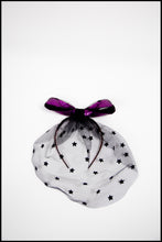 Veil - Black Magic Star Veil with Bow