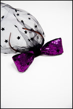 Veil - Black Magic Star Veil with Bow
