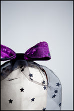 Veil - Black Magic Star Veil with Bow