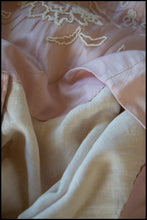 Vintage 1950s Pale Pink Beaded Dress