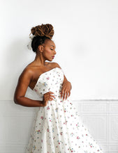 alexandra king floral silk dress 