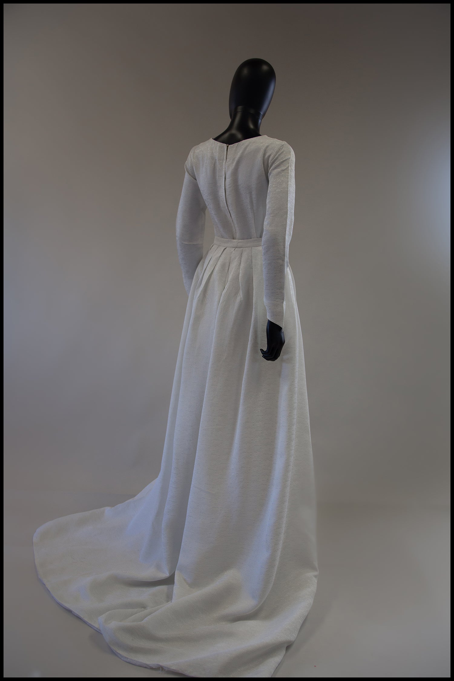 vintage 1960s wedding dress and overskirt alexandra king
