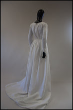 vintage 1960s wedding dress and overskirt alexandra king