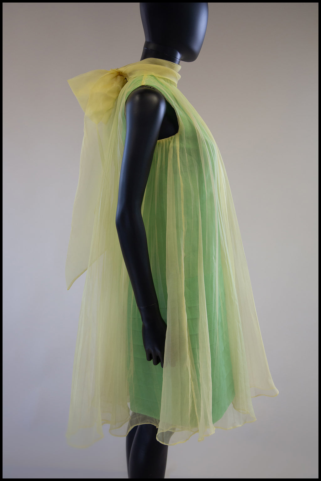 1960s yellow trapeze dress alexandra king vintage