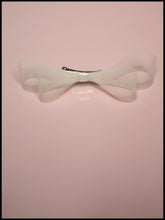 Cream Crinoline Double Hair Bow