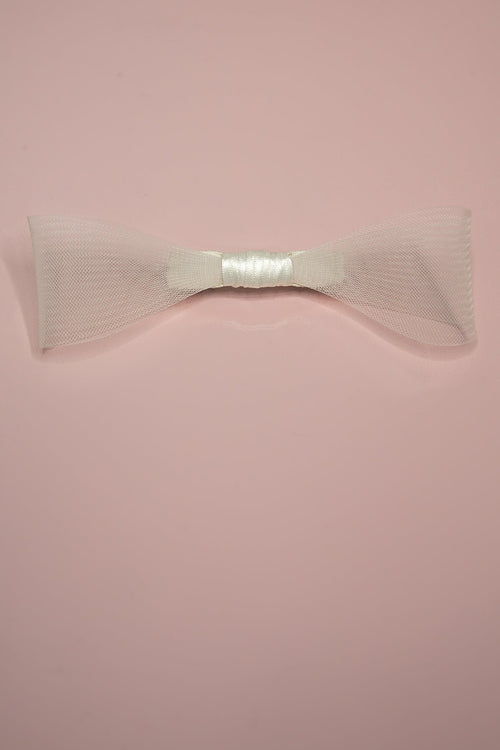 bridal crinoline hair bow 