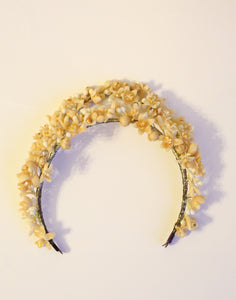 Vintage 1930s Wax Flower Crown