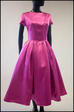 vintage 1950s magenta pink dress alexandra king