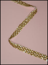 Antique Gold Fish Scale Beaded Belt