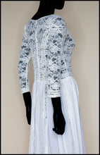 1910 - Edwardian Cotton Lace Maxi Dress (sample)