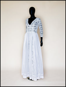 edwardian cotton lace wedding dress alexandra king 