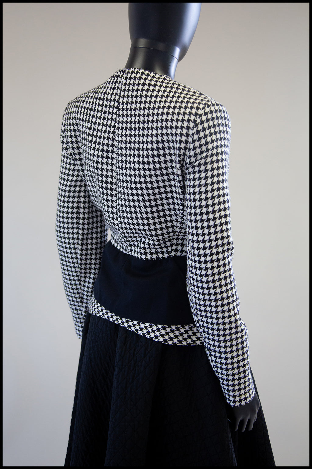 Vintage 1980s Travilla Houndstooth Jacket