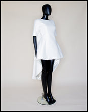 1960 - Wool Felt Mini Dress - S