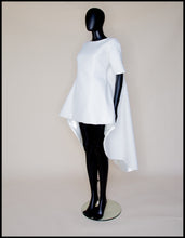 1960 - Wool Felt Mini Dress - S