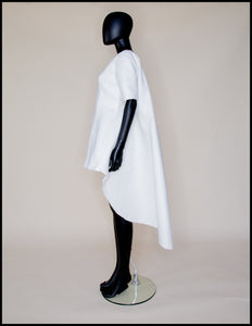 1960 - Wool Felt Mini Dress - S