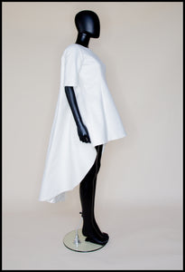 1960 - Wool Felt Mini Dress - S
