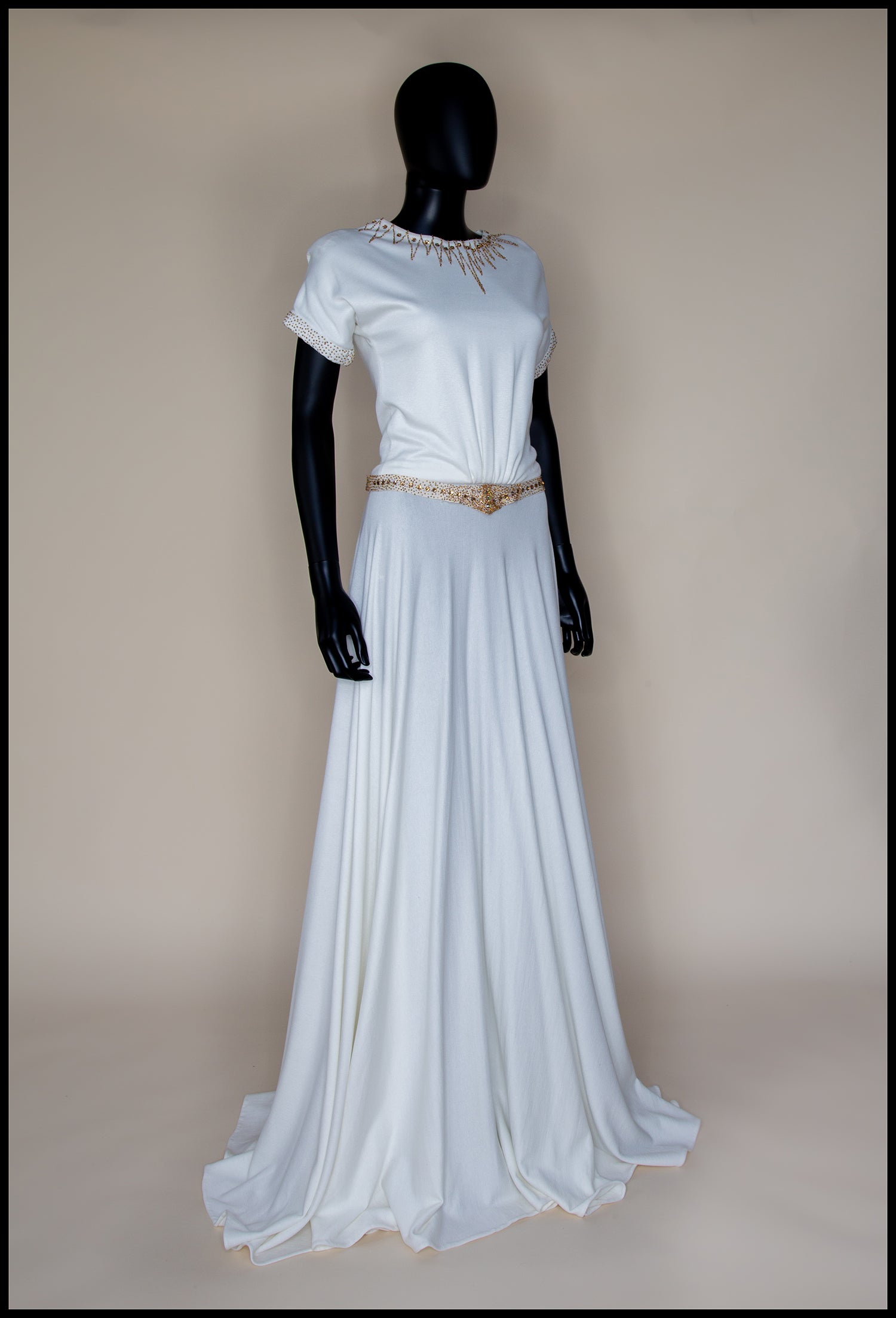 1940s style beaded dress alexandra king 