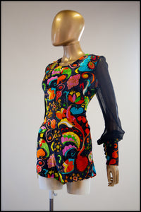 vintage 1970s bowie stardust velvet playsuit romper alexandra king