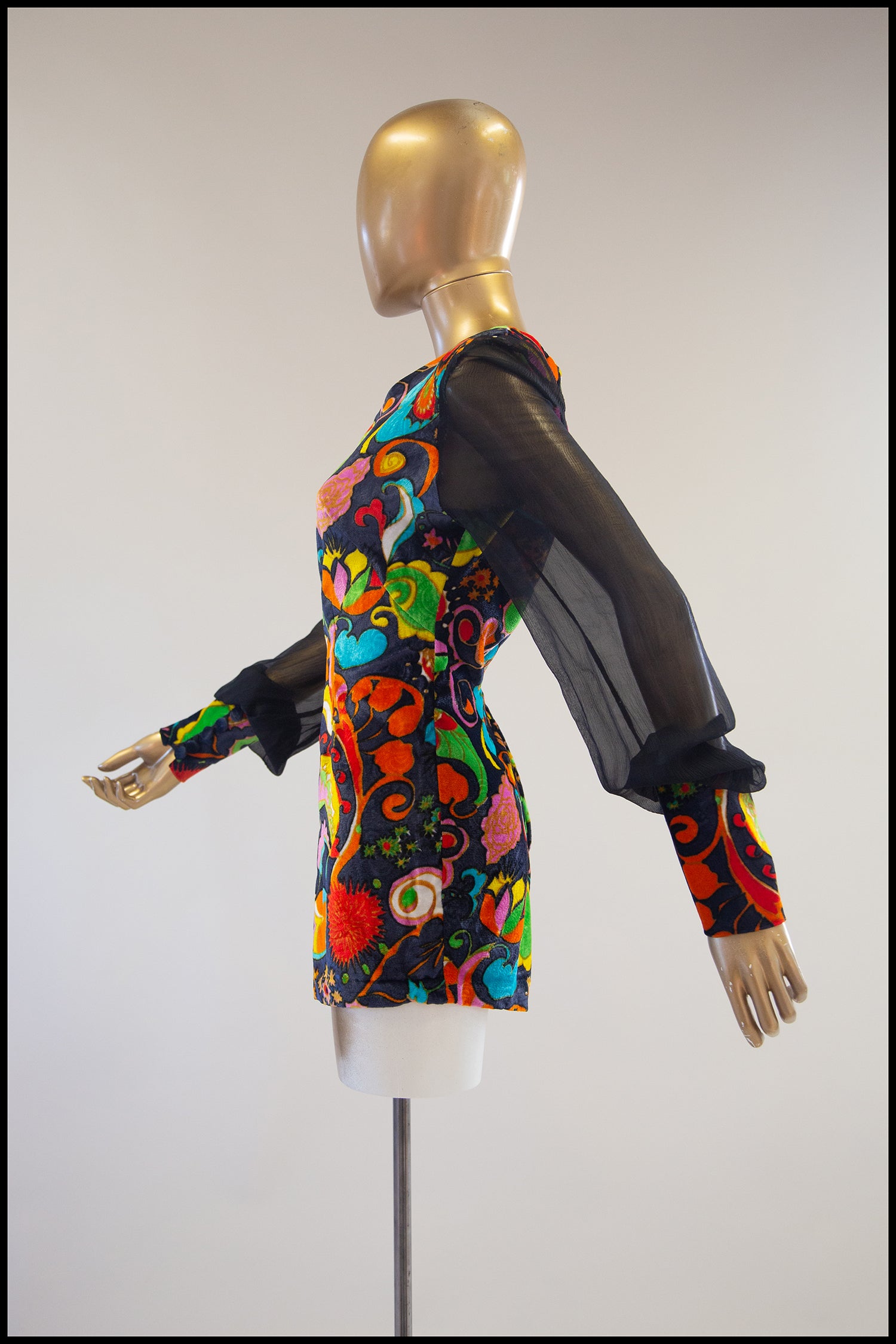 vintage 1970s bowie stardust velvet playsuit romper alexandra king